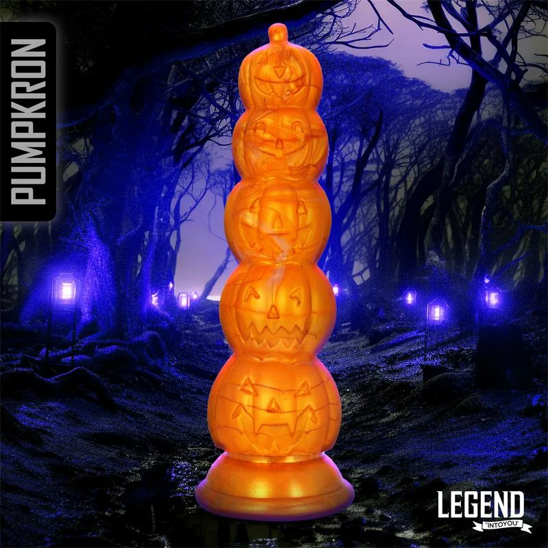 Pumpkron Dildo Abóbora Silicone Líquido 19,7 cm