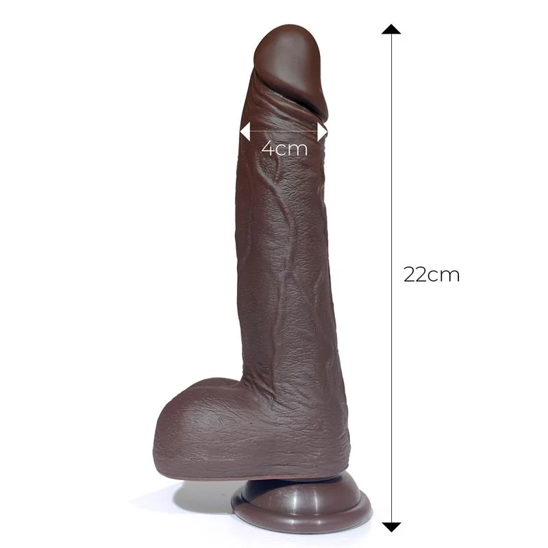 Dildo Realista Severo com Vaivém, Rotação 360º e Comando — vista 9 de 11
