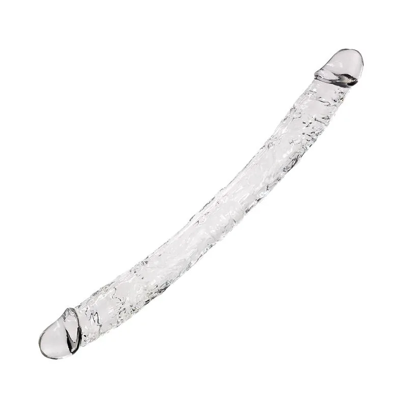 Supreme Dildo Duplo Transparente 38,5 cm