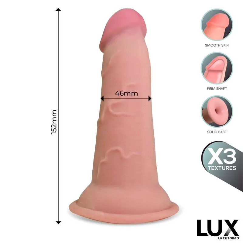 Dildo Realista Tripla Densidade Lux Karl 6 — vista 5 de 6