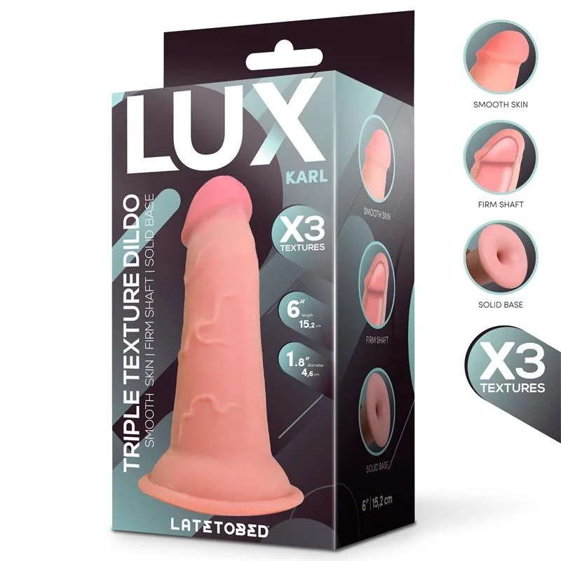Dildo Realista Tripla Densidade Lux Karl 6 — vista 6 de 6