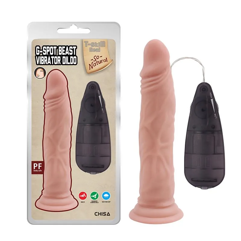 Vibrador Realista de Ponto G Beast Chisa 21,5 cm