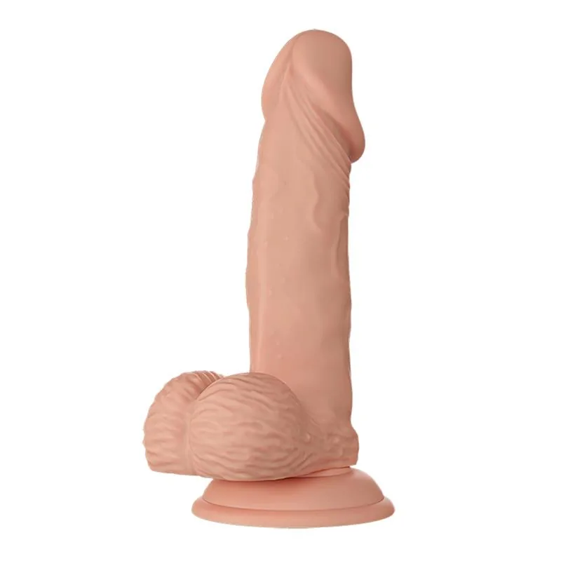 Dildo Realista Zebulon com Testículos e Ventosa 24 cm Baile