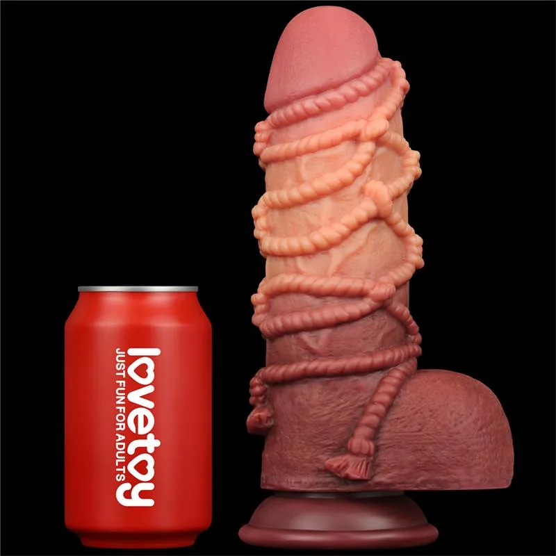 Dildo Silicone Dupla Camada Tamanho King 24,5 cm Lovetoy