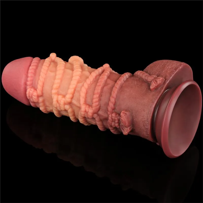 Dildo Silicone Dupla Camada Tamanho King 24,5 cm Lovetoy — vista 4 de 12