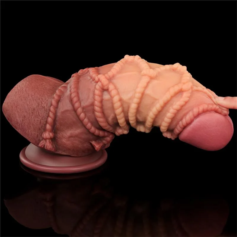 Dildo Silicone Dupla Camada Tamanho King 24,5 cm Lovetoy — vista 5 de 12