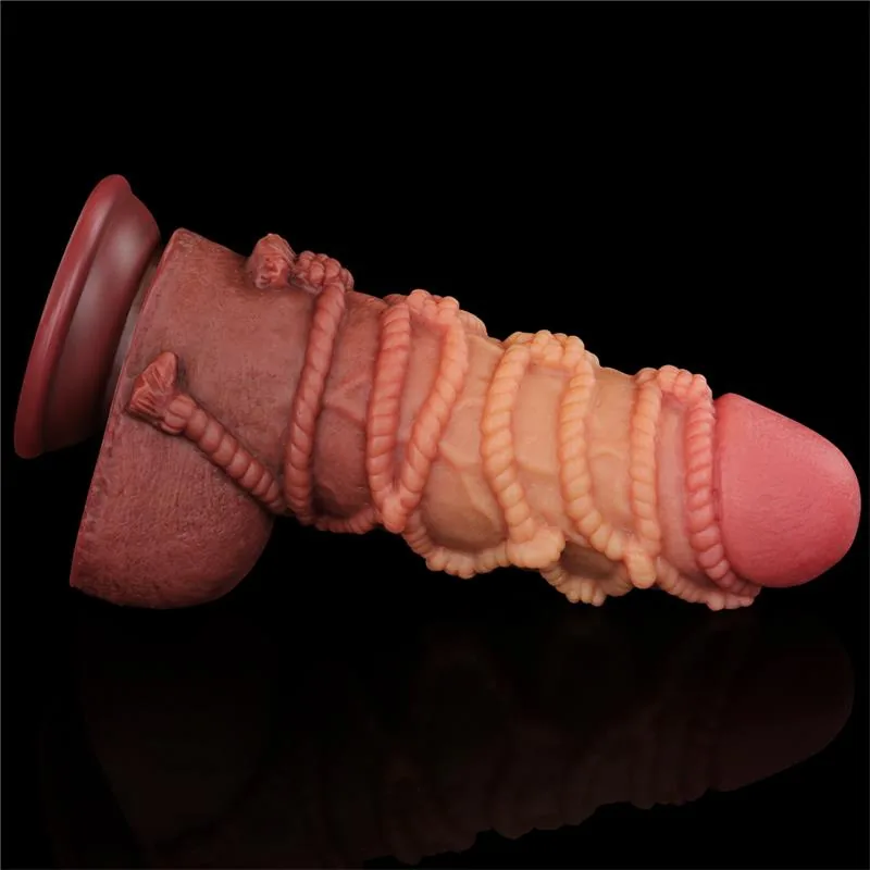 Dildo Silicone Dupla Camada Tamanho King 24,5 cm Lovetoy — vista 6 de 12