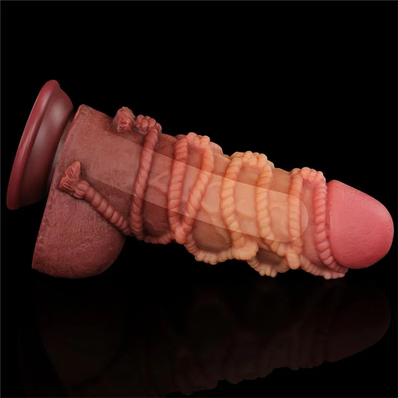 Dildo Silicone Dupla Camada Tamanho King 24,5 cm Lovetoy — vista 8 de 12