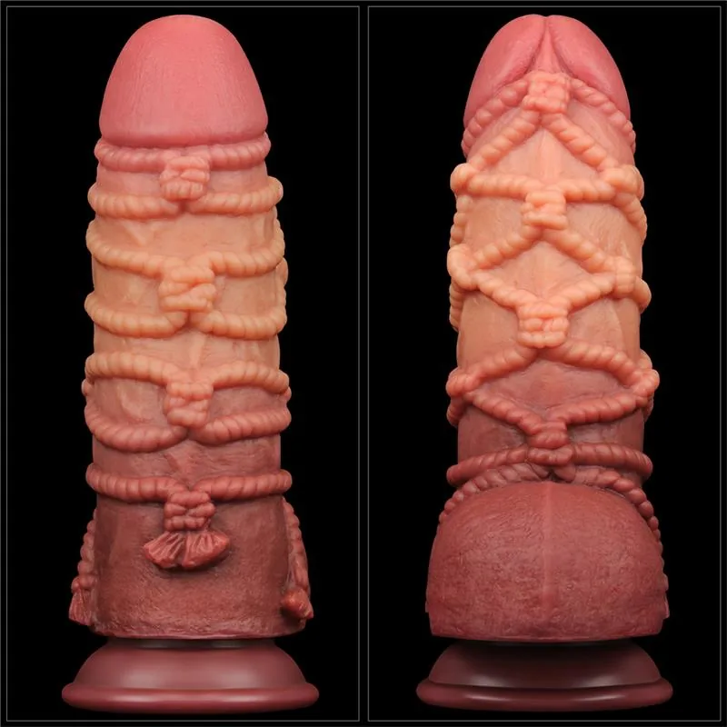 Dildo Silicone Dupla Camada Tamanho King 24,5 cm Lovetoy — vista 9 de 12