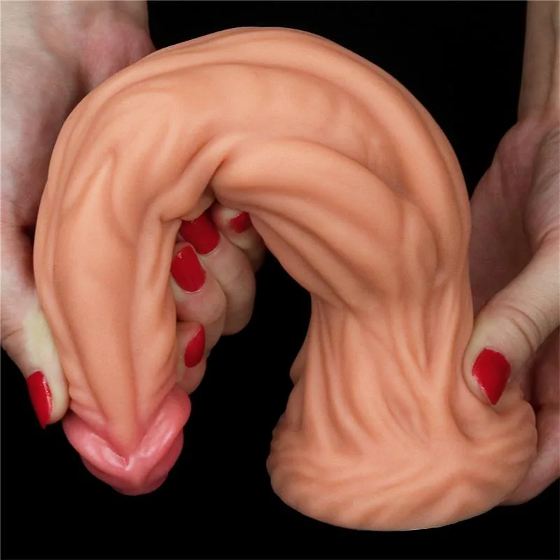 Dildo Silicone Dupla Densidade Tamanho King 24,5 cm Lovetoy — vista 9 de 12