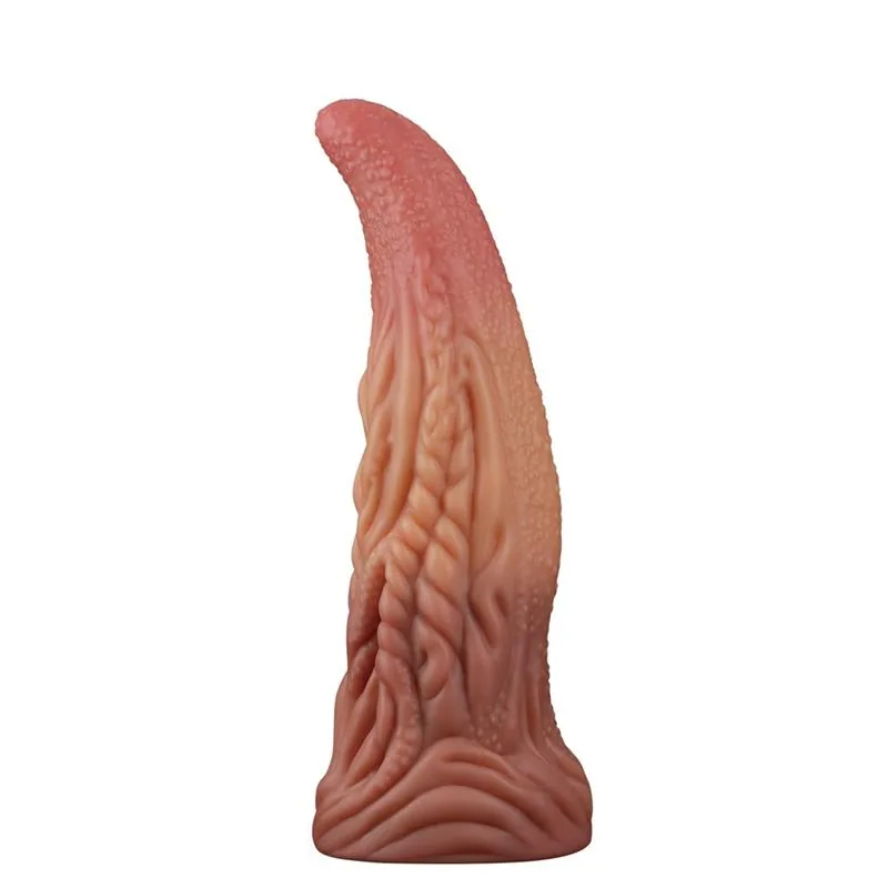 Dildo Silicone Língua Dupla Densidade 25 cm Lovetoy