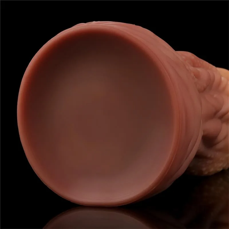 Dildo Silicone Língua Dupla Densidade 25 cm Lovetoy — vista 7 de 14