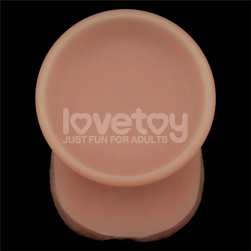 Dildo Sliding Pro Pele Deslizante Dupla Densidade LoveToy — vista 13 de 15