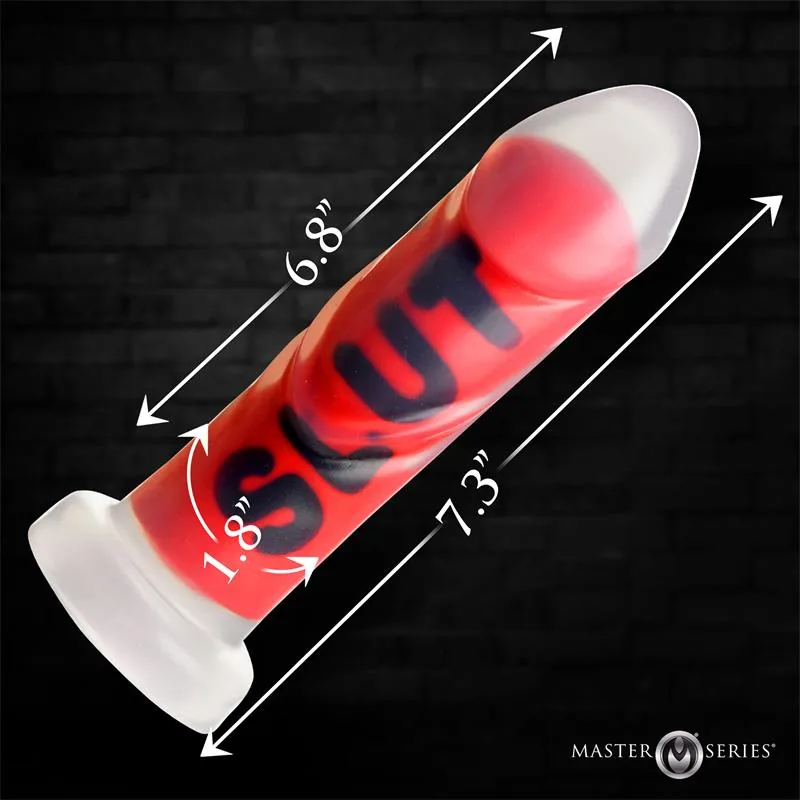 Dildo Slut Silicone 18 cm Master Series — vista 12 de 13