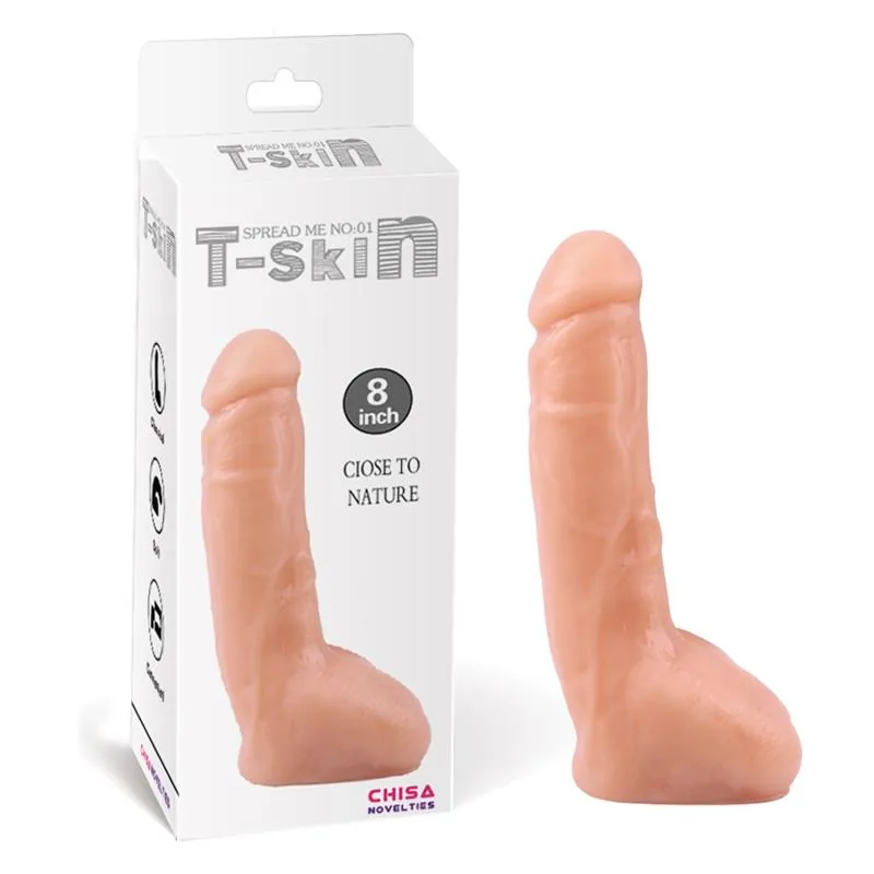 Dildo Spread Me N1 T-Skin 20,5 cm Natural