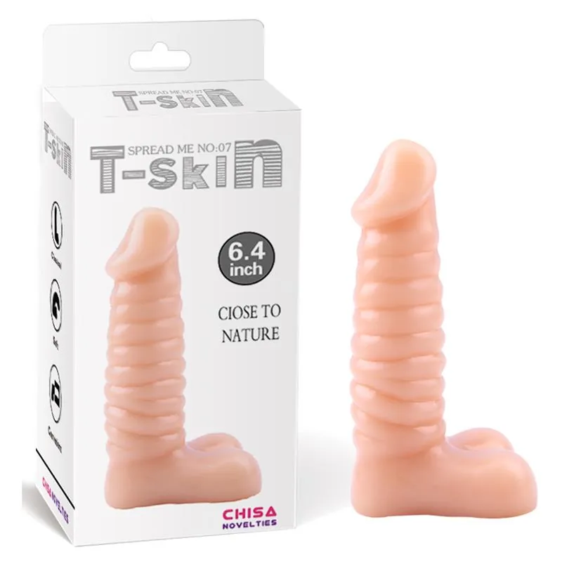 Dildo Spread Me N7 T-Skin 16,5 cm Natural