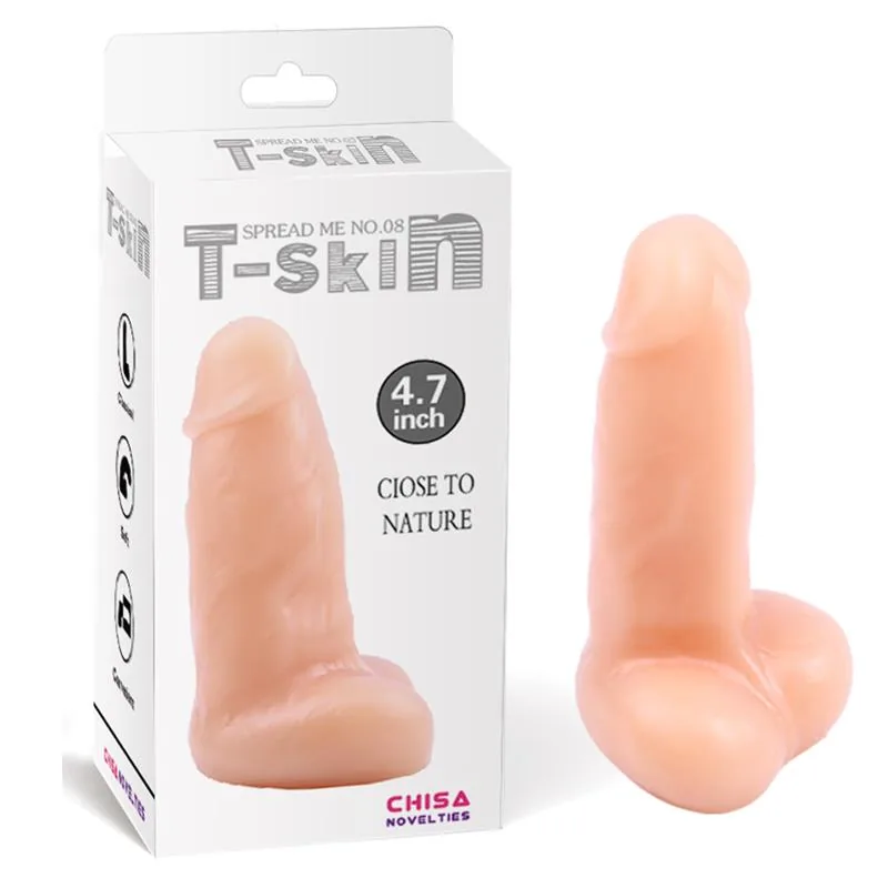 Dildo Spread Me N8 T-Skin 12 cm Natural