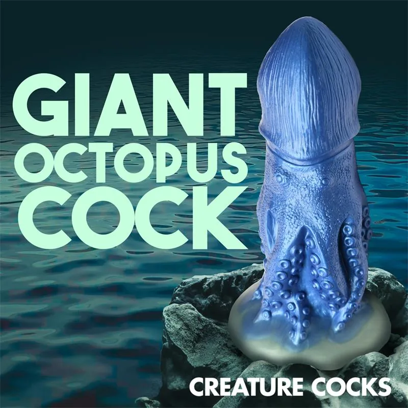 Dildo Tentáculo Cocktopus em Silicone Creature Cocks — vista 11 de 19