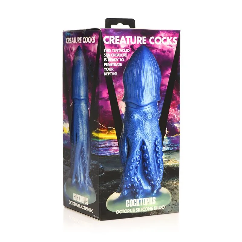 Dildo Tentáculo Cocktopus em Silicone Creature Cocks — vista 19 de 19