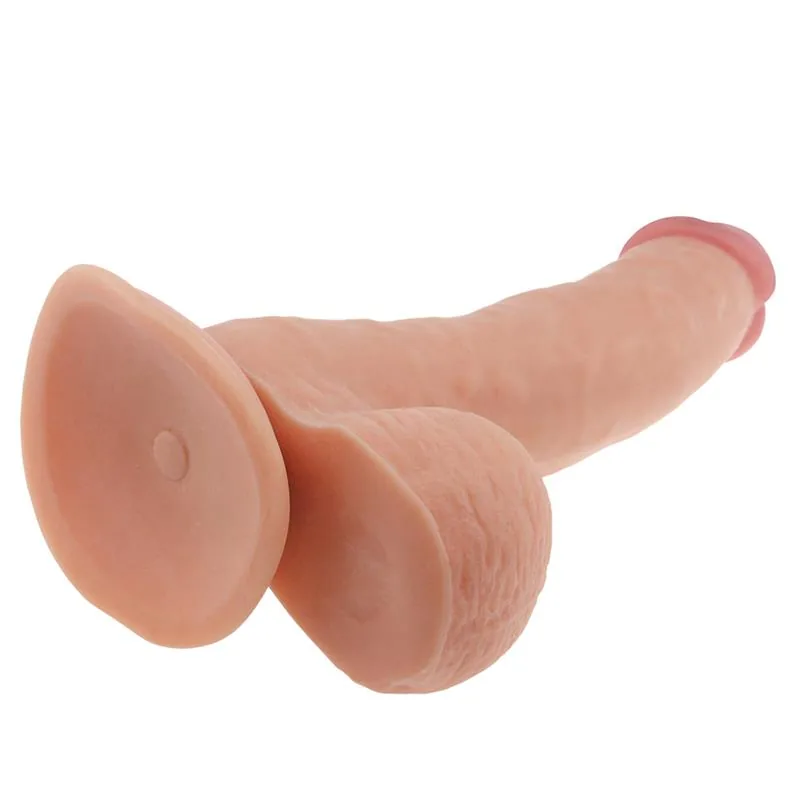 Dildo The Ultra Soft Dude TPE 20 cm — vista 3 de 6