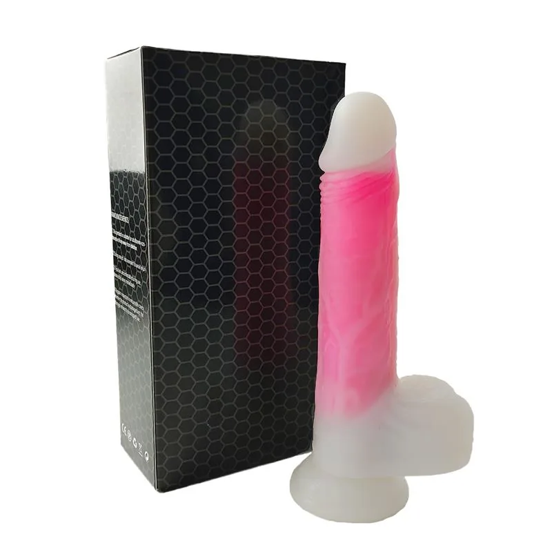 Dildo Urban Sky Dupla Camada com Vibração, Vaivém e Calor 21,5 cm — vista 2 de 8