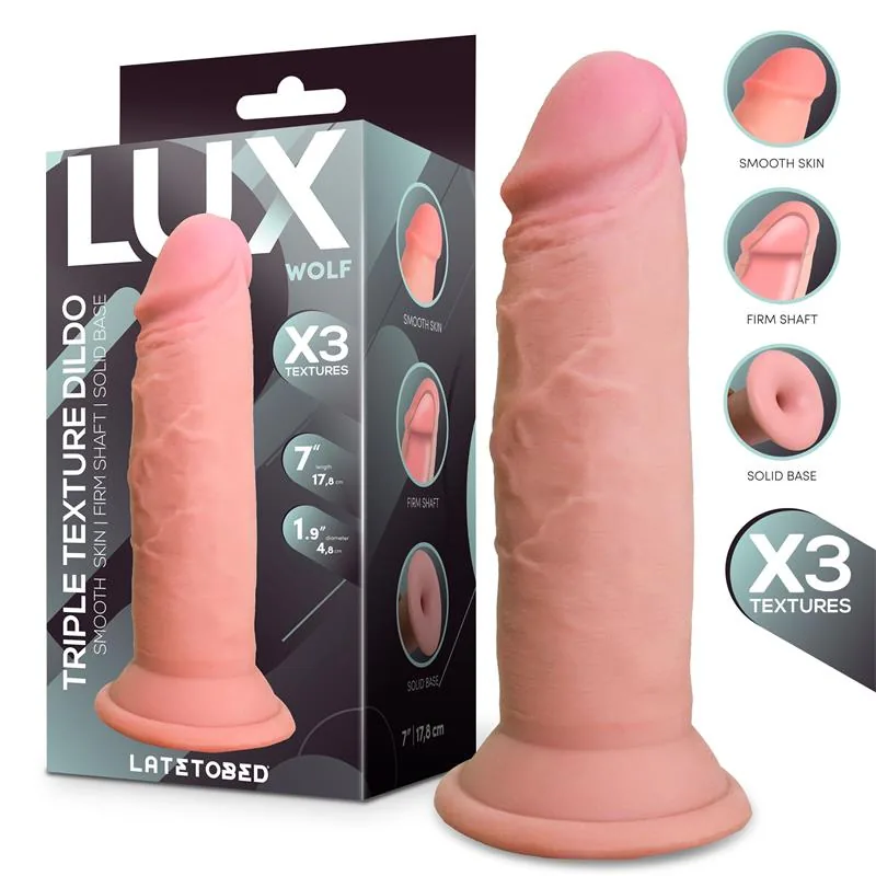 Dildo Wolf Tripla Densidade LUX