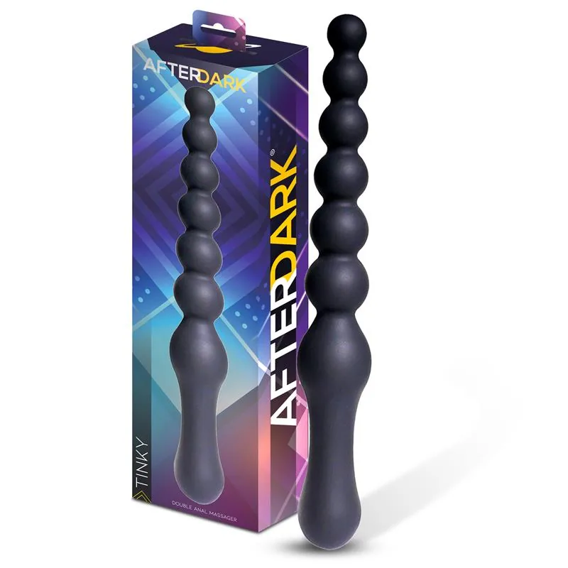 Dildo Anal Duplo Tinky em Silicone Afterdark