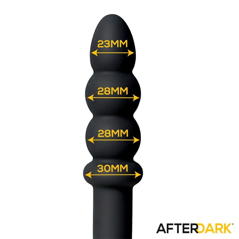 Dildo Anal Duplo Velor em Silicone Afterdark — vista 4 de 5