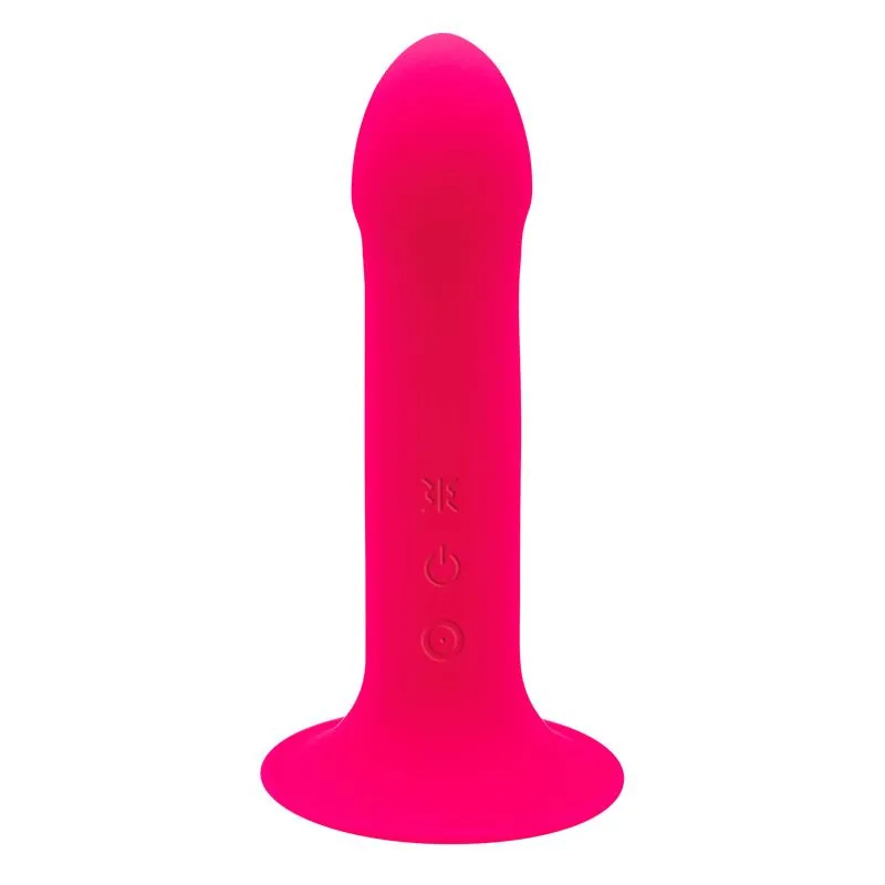 Dildo Anal Hitsens 2 M com Dupla Densidade e Vibração Adrien Lastic Rosa
