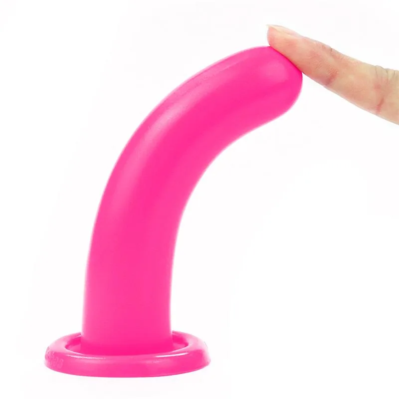 Dildo Anal Holy Dong 5.5 em Silicone Líquido Lovetoy Rosa — vista 4 de 8