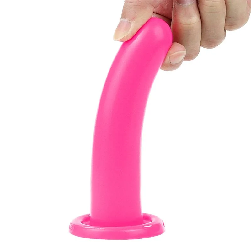 Dildo Anal Holy Dong 5.5 em Silicone Líquido Lovetoy Rosa — vista 5 de 8