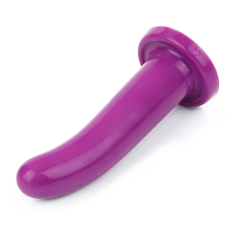Dildo Anal Holy Dong 5.5 em Silicone Líquido Lovetoy Roxo — vista 2 de 8