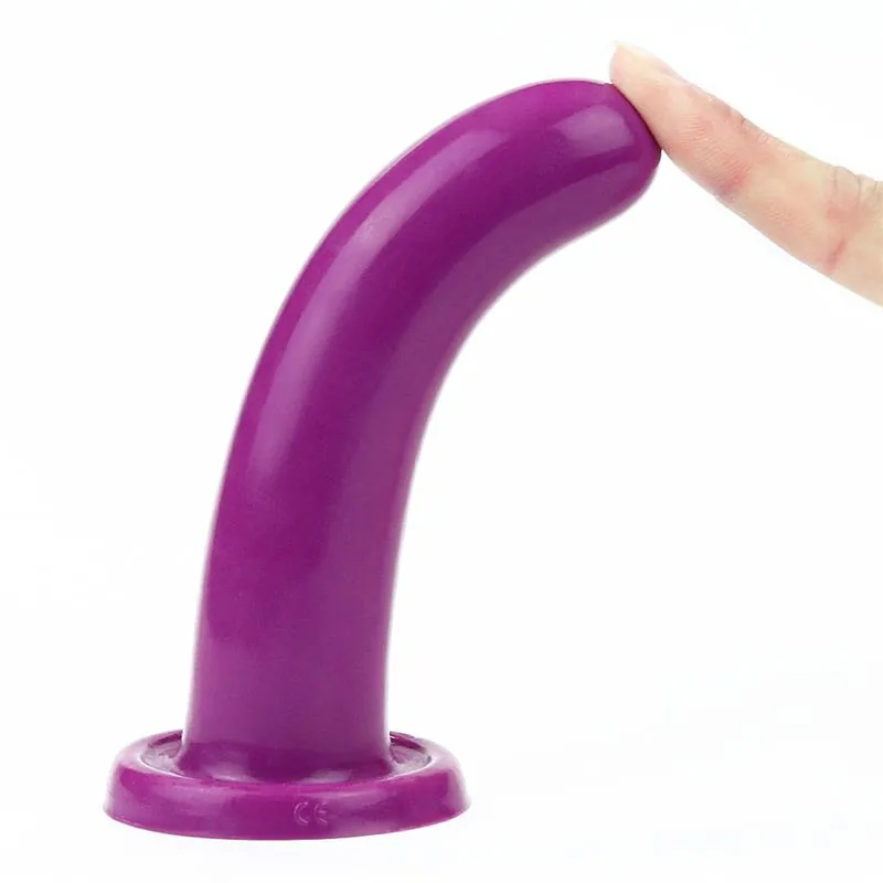 Dildo Anal Holy Dong 5.5 em Silicone Líquido Lovetoy Roxo — vista 4 de 8
