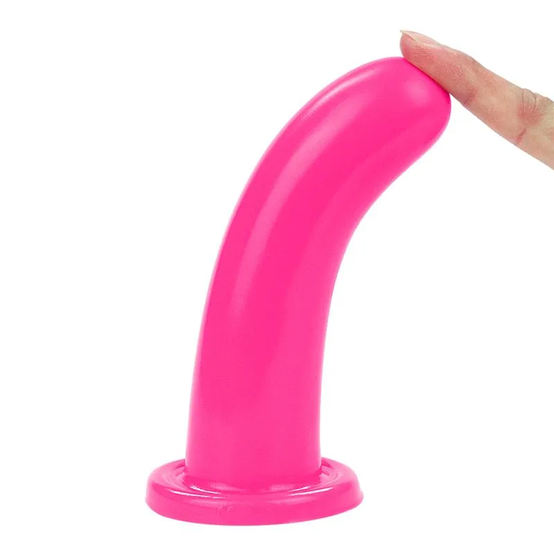Dildo Anal Holy Dong 6 em Silicone Líquido Lovetoy Rosa — vista 4 de 8
