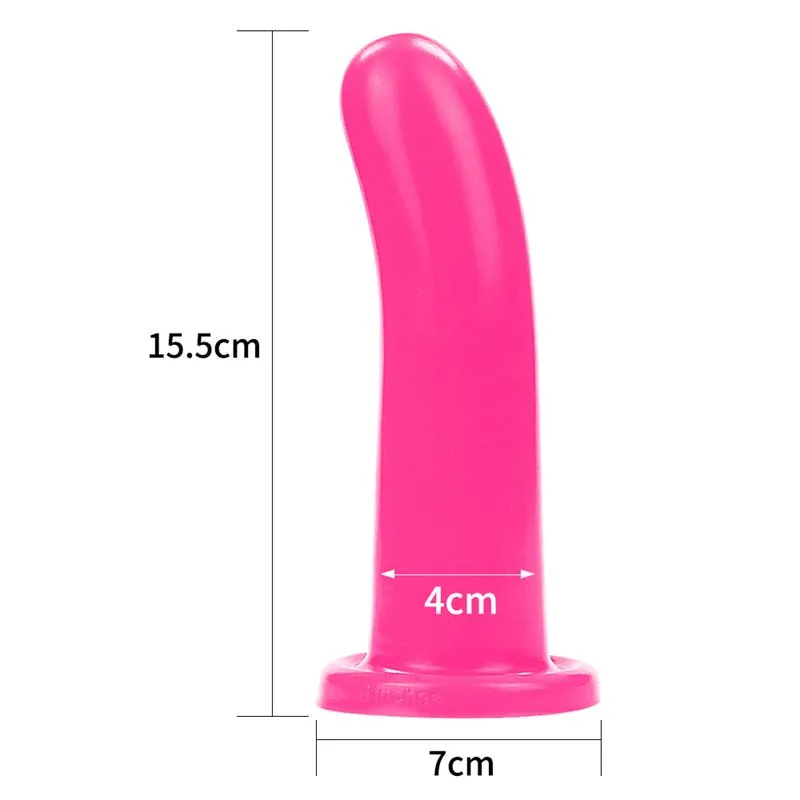 Dildo Anal Holy Dong 6 em Silicone Líquido Lovetoy Rosa — vista 7 de 8