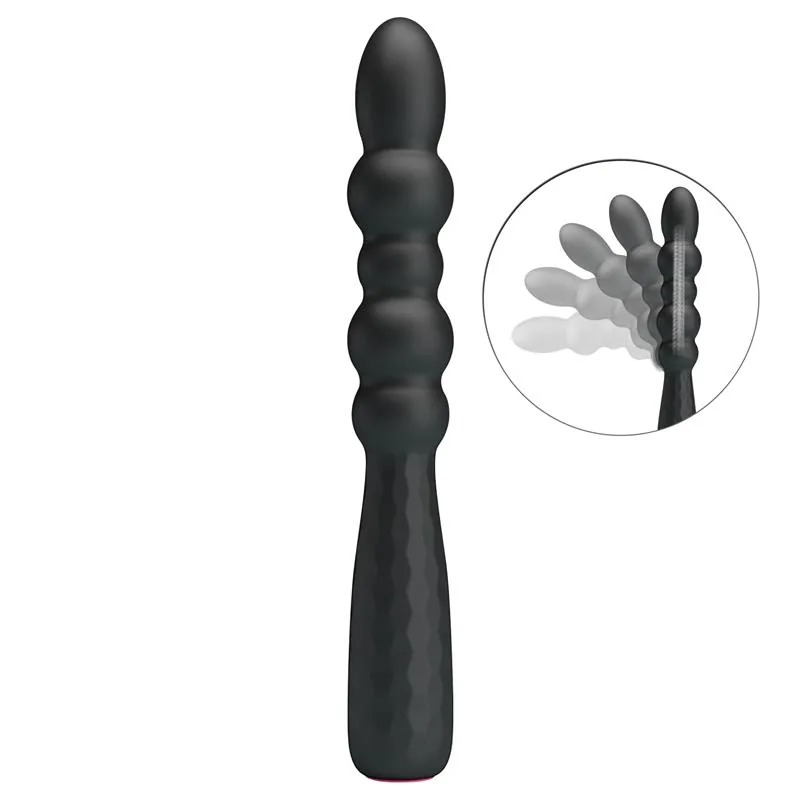 Vibrador Anal Flexível com 12 Funções Mr Play — vista 2 de 11