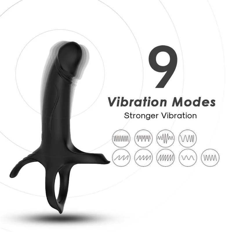 Vibrador Anal para Penetração Dupla Urban Sky — vista 6 de 14