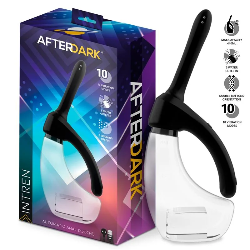 Duche Anal Automático Intren com Vibração e 5 Saídas de Água 440 ml AfterDark
