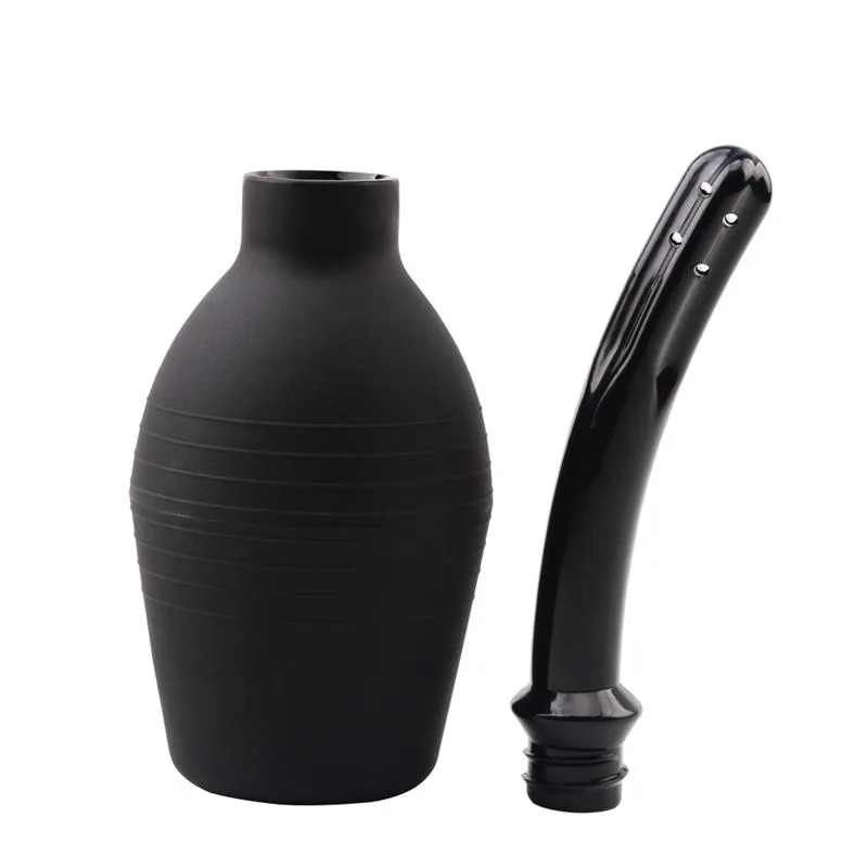 Duche Anal com Cânula de 25,5 cm Preto — vista 5 de 9