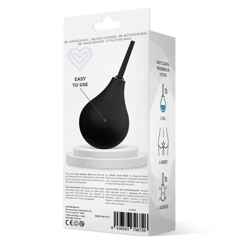 Duche Anal Darkbuld Preto Latetobed — vista 3 de 4