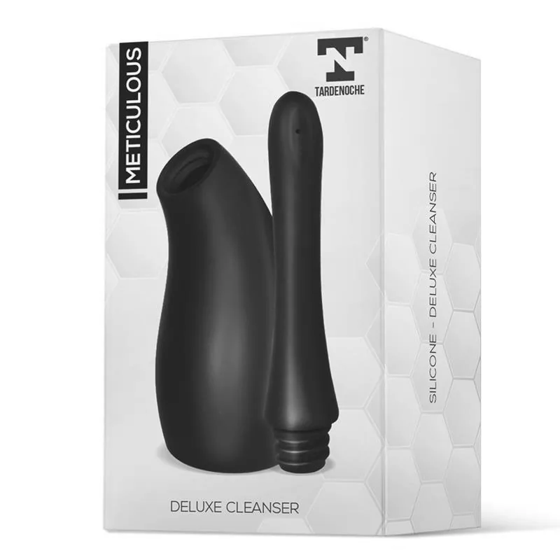 Duche Anal Deluxe em Silicone Preto Tardenoche — vista 2 de 6