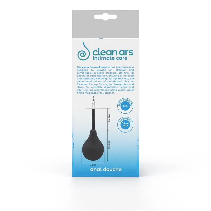 Duche Anal Preto 120 ml Body Ars — vista 5 de 5