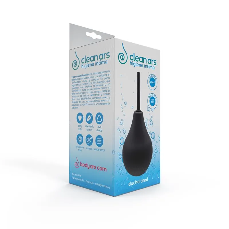 Duche Anal Preto 224 ml Body Ars — vista 3 de 5