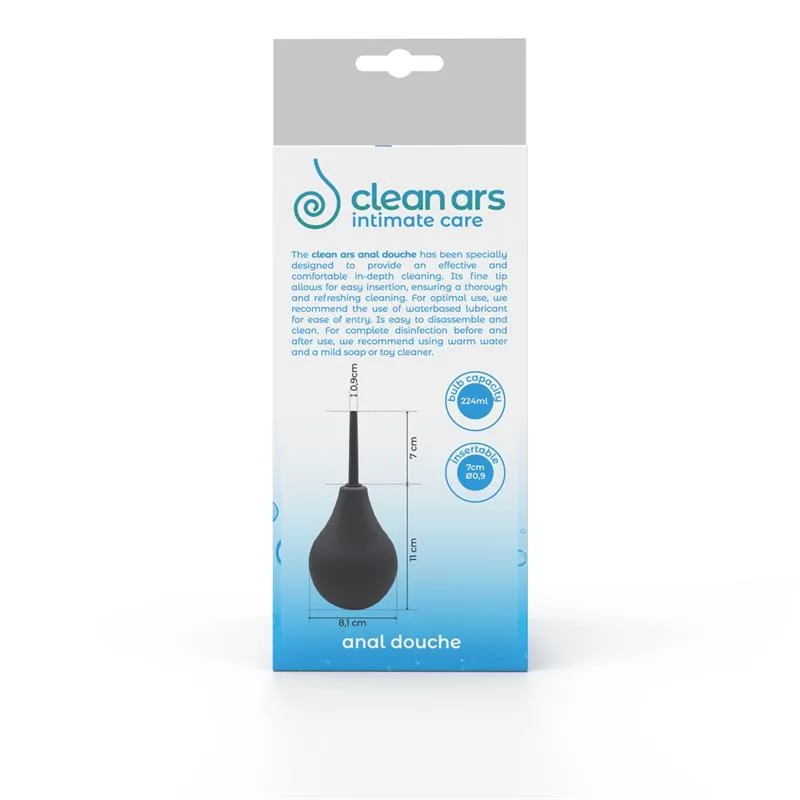 Duche Anal Preto 224 ml Body Ars — vista 5 de 5