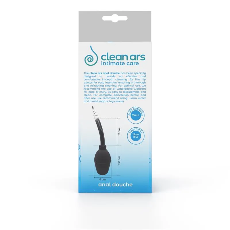 Duche Anal Preto 310 ml Body Ars — vista 4 de 5