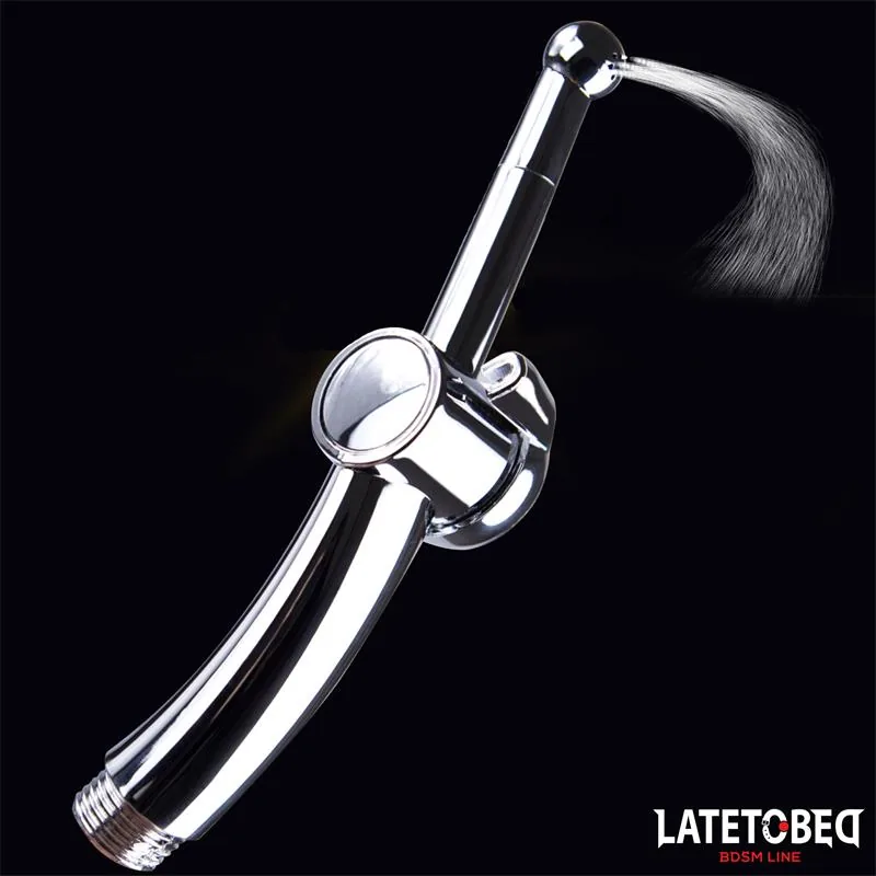 Duche Anal com Sistema de Fecho Cromado LateToBed — vista 4 de 4
