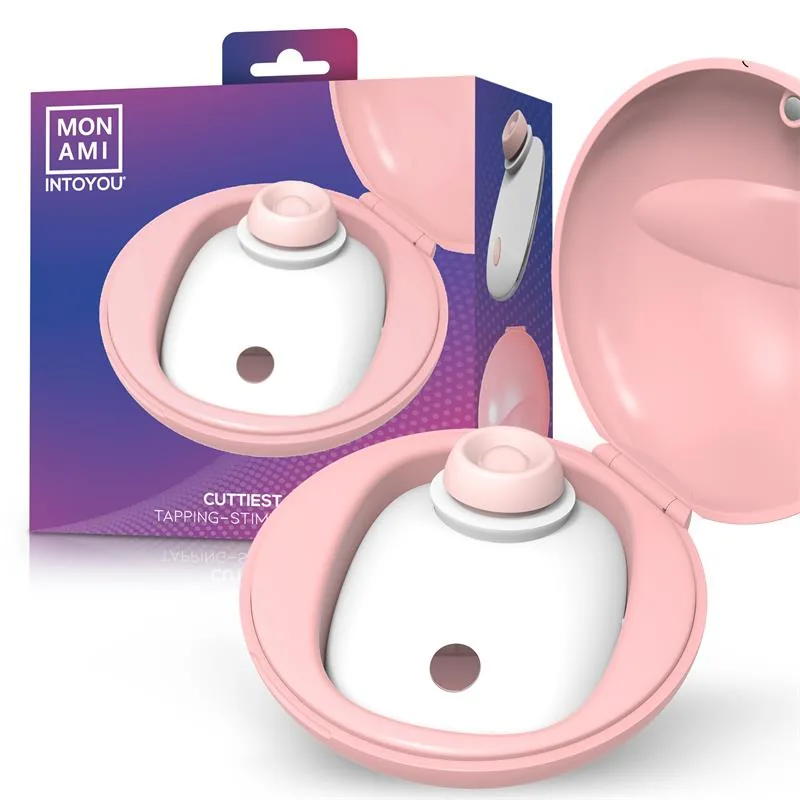 Estimulador de Clítoris Cuttiest com Tapping e Caixa de Carga Mon Ami