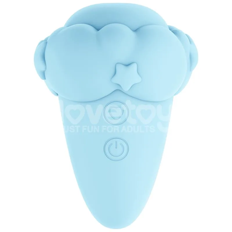 Estimulador de Clítoris Flicker com Flicking Azul Lovetoy — vista 3 de 3