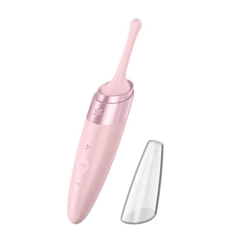 Estimulador de Clítoris Twirling Delight Giratório Satisfyer Rosa