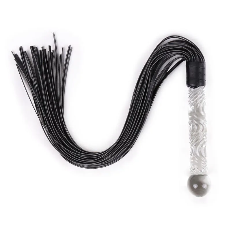 Flogger com Cabo de Vidro LateToBed 70 cm — vista 2 de 3